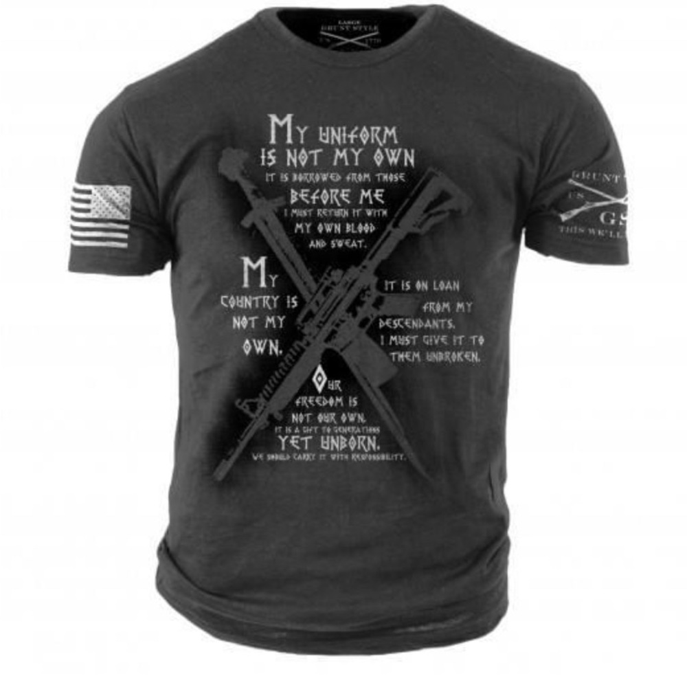 Men’s Size 3X Grunt Style T-Shirt.